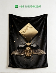 Yves Saint Laurent Throw Blankets